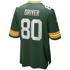 Donald Driver Green Bay Packers Game Retired Player Jersey - Green - Nike