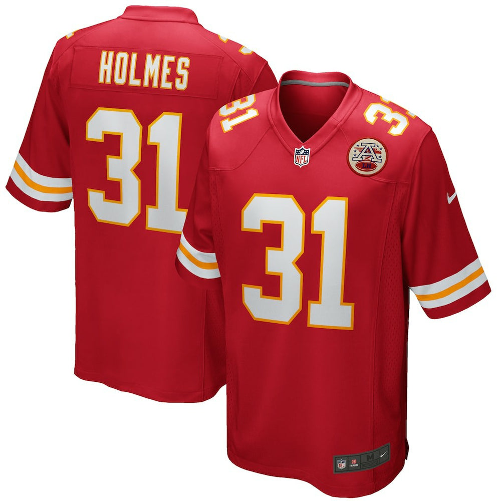 Priest Holmes Kansas City Chiefs Game Retired Player Jersey - Red - Nike