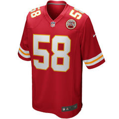 Derrick Thomas Kansas City Chiefs Game Retired Player Jersey - Red - Nike