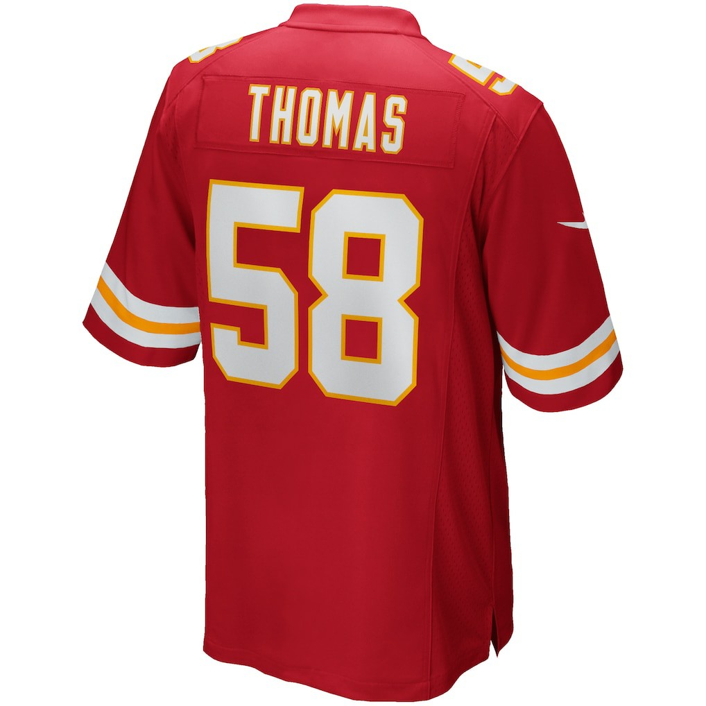 Derrick Thomas Kansas City Chiefs Game Retired Player Jersey - Red - Nike