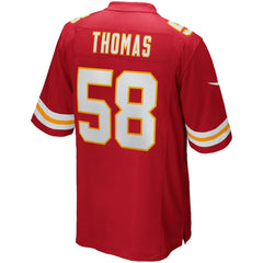 Derrick Thomas Kansas City Chiefs Game Retired Player Jersey - Red - Nike
