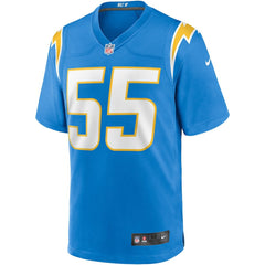 Junior Seau Los Angeles Chargers Game Retired Player Jersey - Powder Blue - Nike