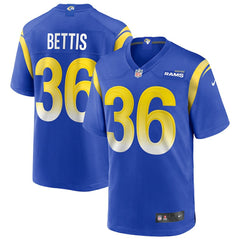 Jerome Bettis Los Angeles Rams Game Retired Player Jersey - Royal - Nike