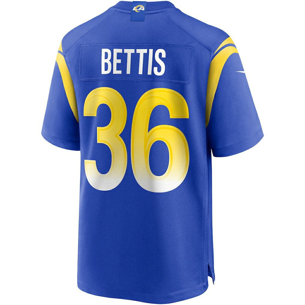 Jerome Bettis Los Angeles Rams Game Retired Player Jersey - Royal - Nike