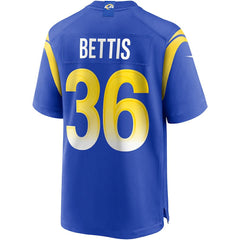 Jerome Bettis Los Angeles Rams Game Retired Player Jersey - Royal - Nike