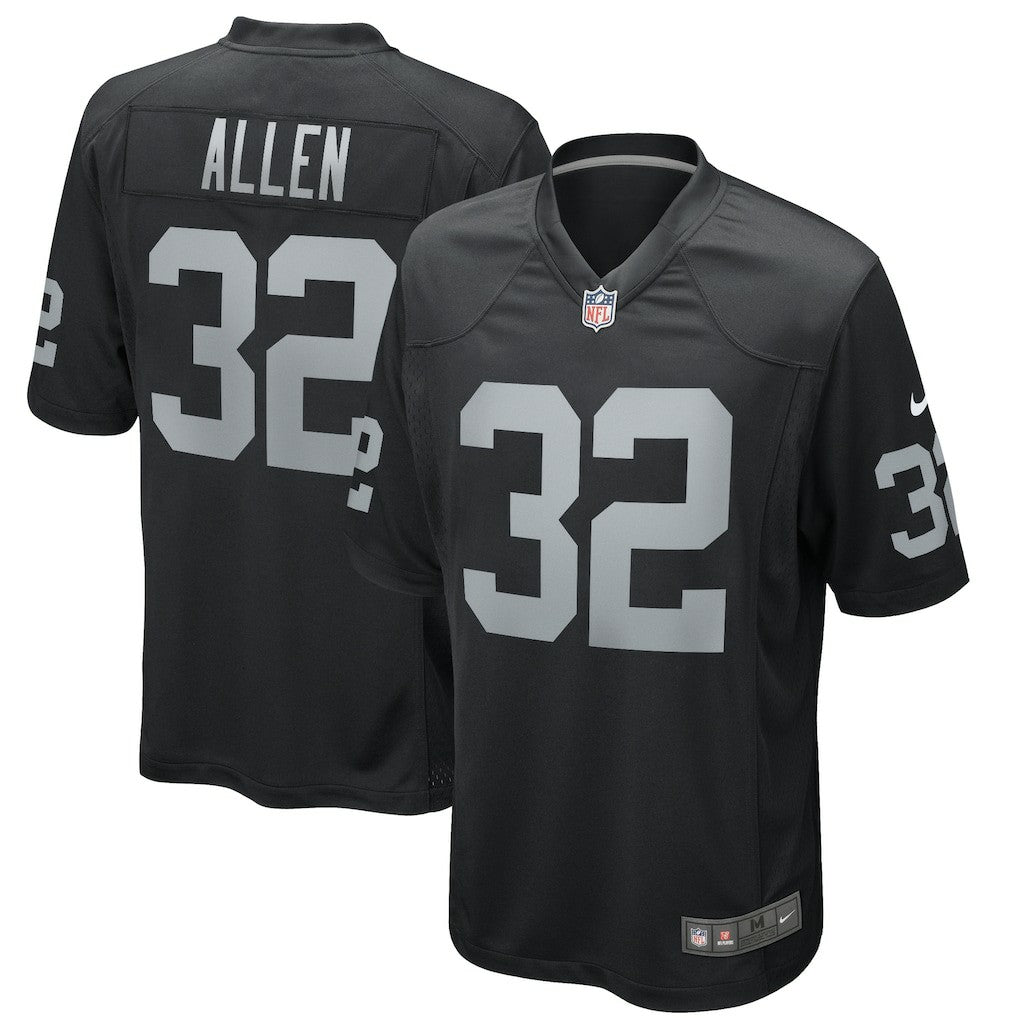 Marcus Allen Las Vegas Raiders Game Retired Player Jersey - Black - Nike