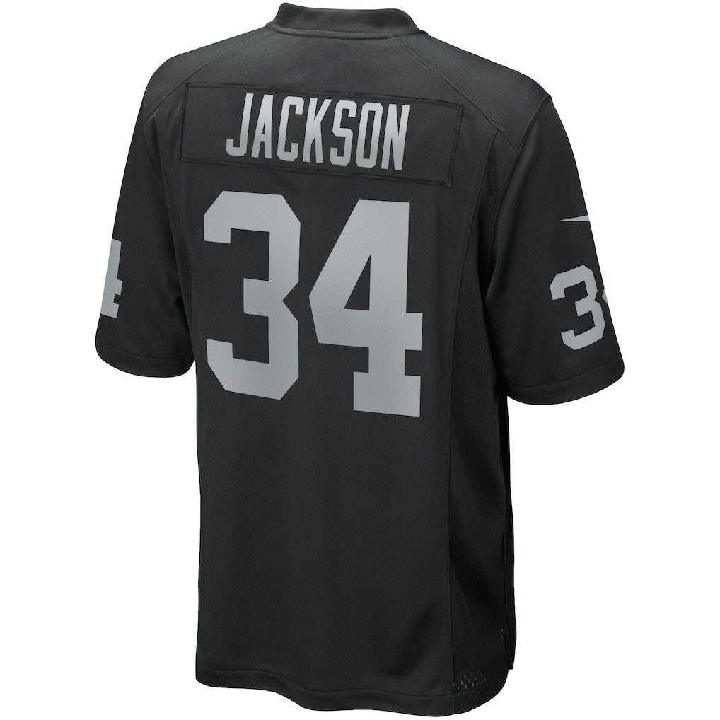 Bo Jackson Las Vegas Raiders Game Retired Player Jersey - Black - Nike