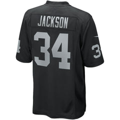 Bo Jackson Las Vegas Raiders Game Retired Player Jersey - Black - Nike
