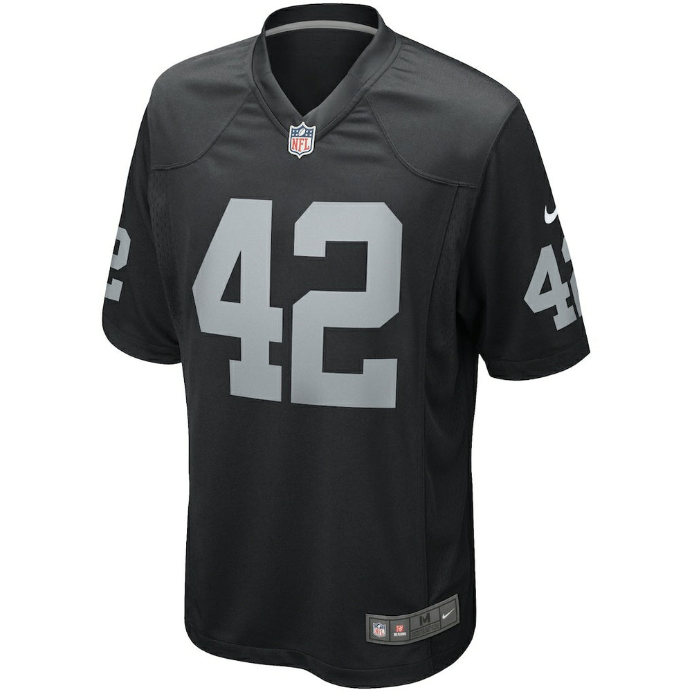 Ronnie Lott Las Vegas Raiders Game Retired Player Jersey - Black - Nike