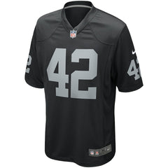 Ronnie Lott Las Vegas Raiders Game Retired Player Jersey - Black - Nike