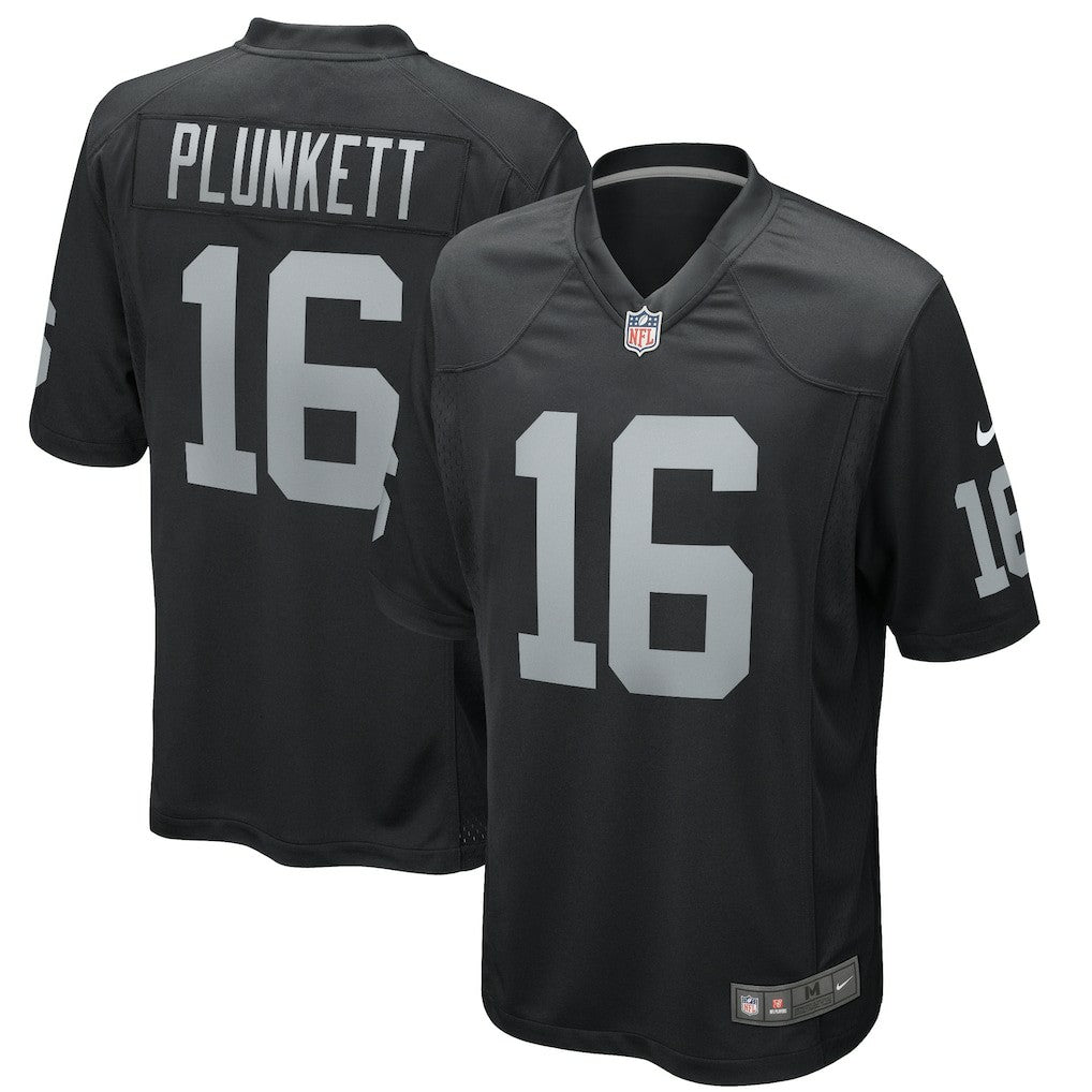 Jim Plunkett Las Vegas Raiders Game Retired Player Jersey - Black - Nike