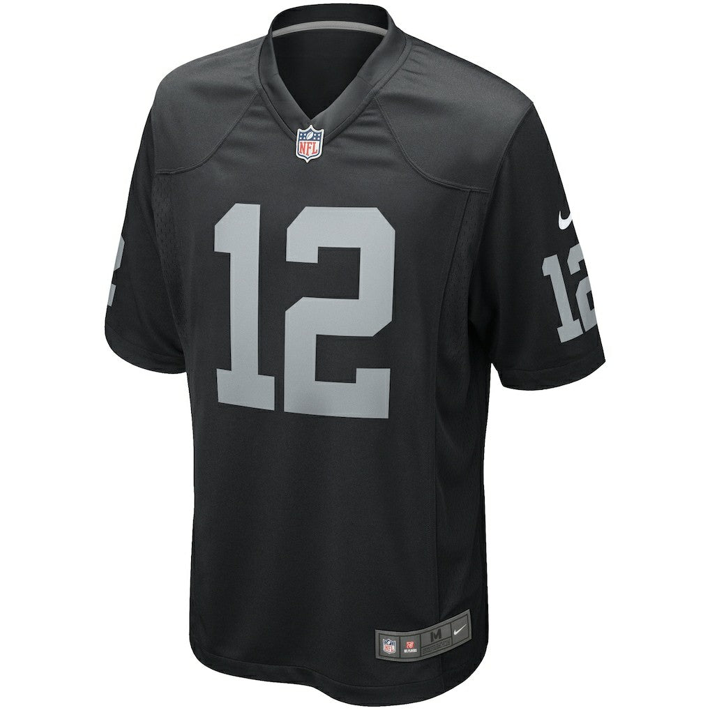 Ken Stabler Las Vegas Raiders Game Retired Player Jersey - Black - Nike