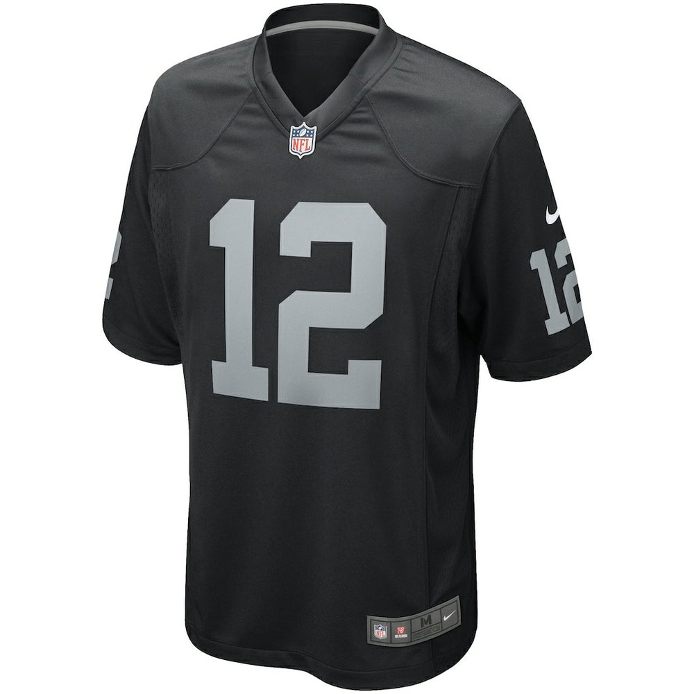 Ken Stabler Las Vegas Raiders Game Retired Player Jersey - Black - Nike