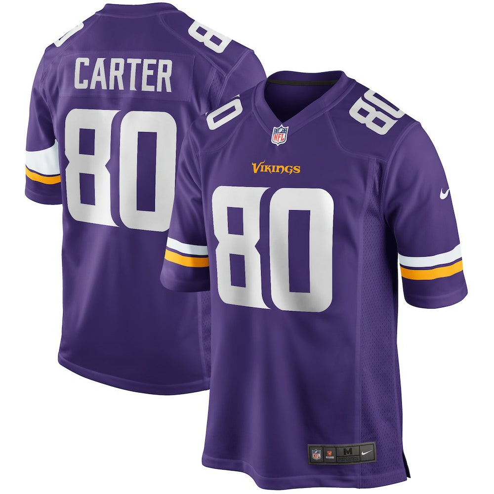 Cris Carter Minnesota Vikings Game Retired Player Jersey - Purple - Nike