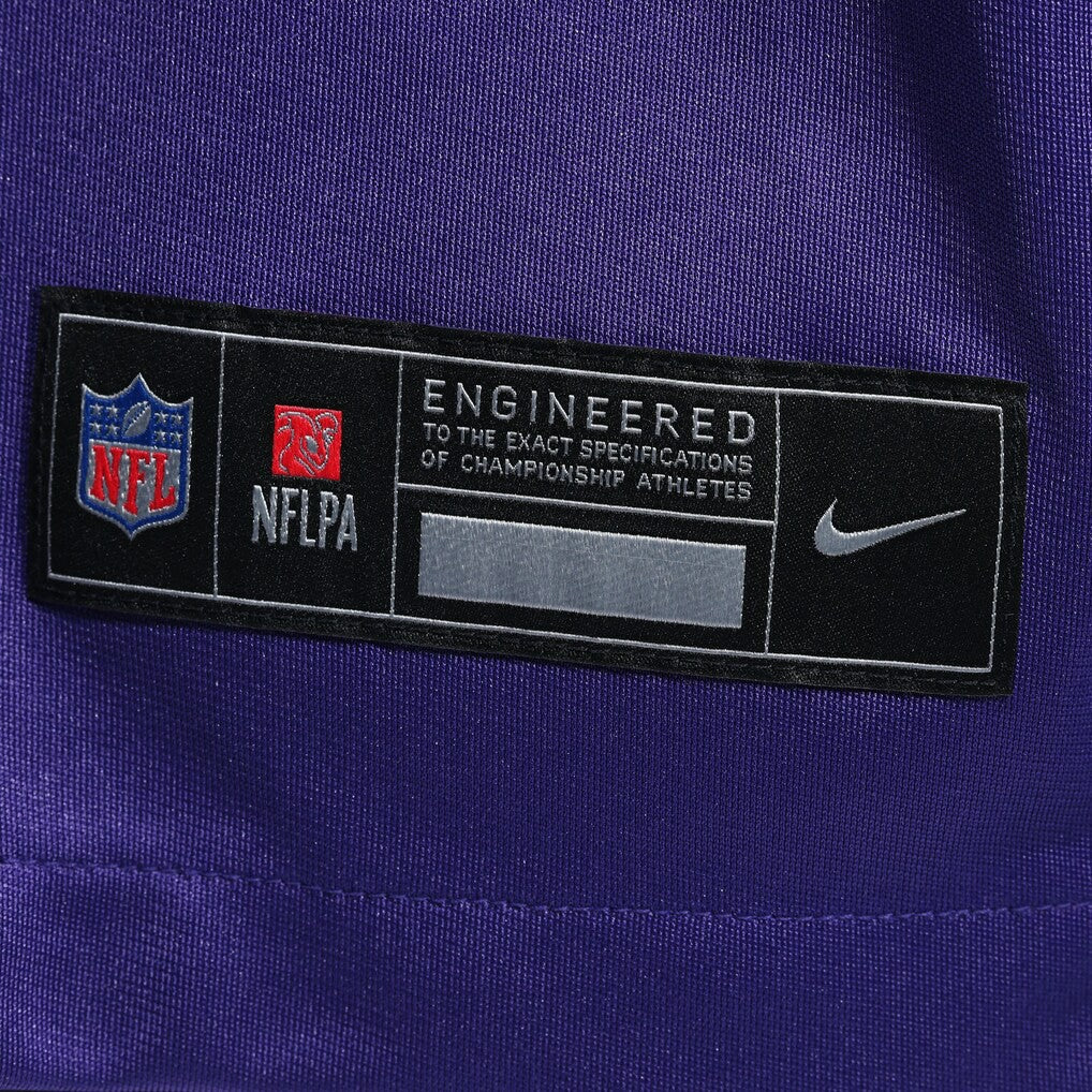 Alan Page Minnesota Vikings Game Retired Player Jersey - Purple - Nike