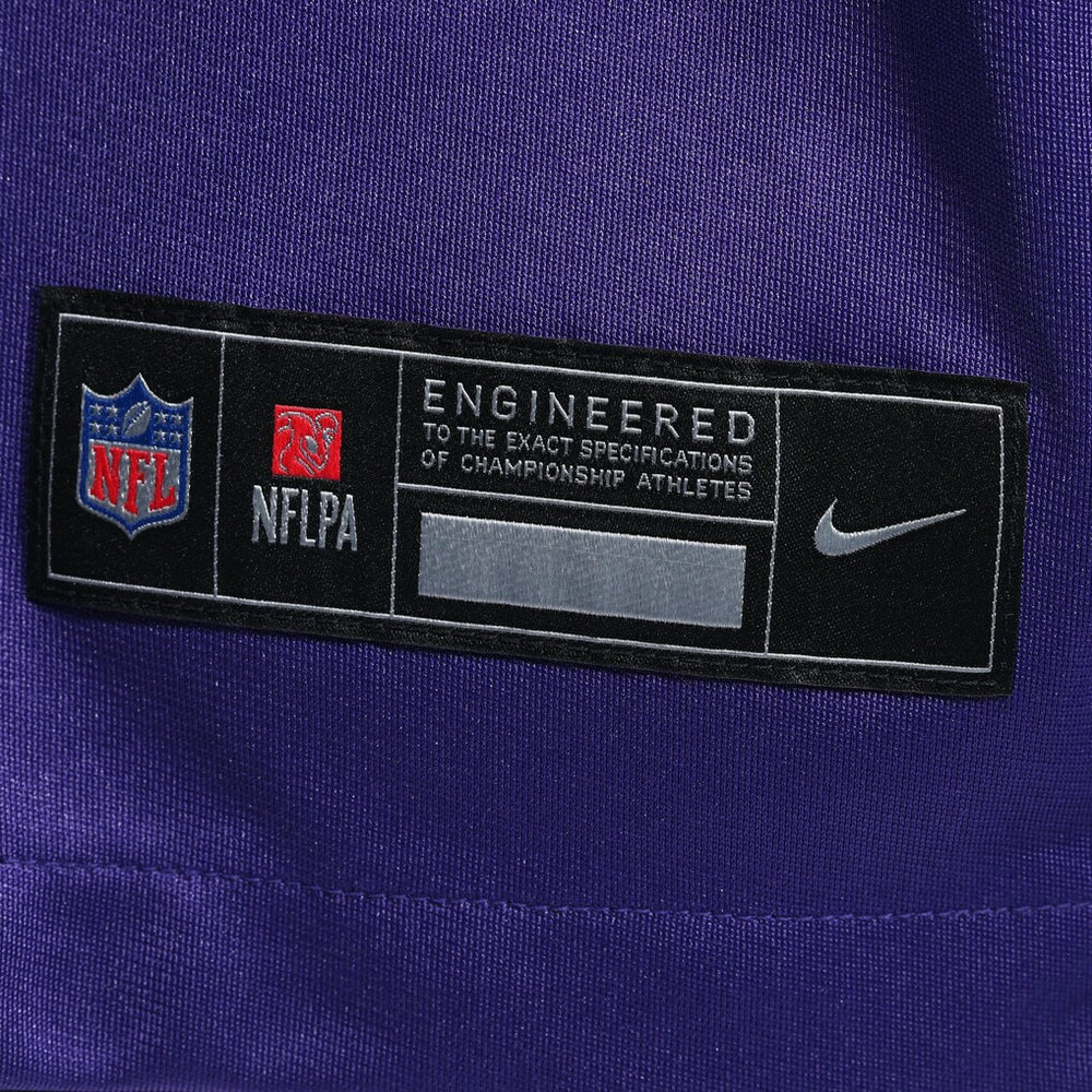 Alan Page Minnesota Vikings Game Retired Player Jersey - Purple - Nike