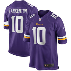 Fran Tarkenton Minnesota Vikings Game Retired Player Jersey - Purple - Nike