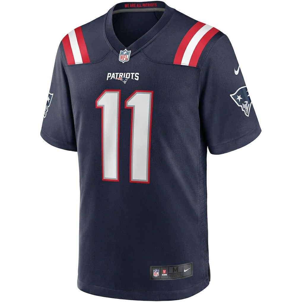 Drew Bledsoe New England Patriots Game Retired Player Jersey - Navy - Nike