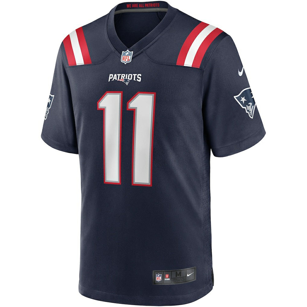 Drew Bledsoe New England Patriots Game Retired Player Jersey - Navy - Nike