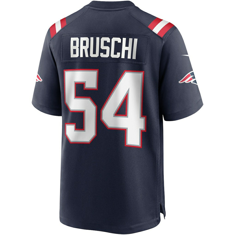 Tedy Bruschi New England Patriots Game Retired Player Jersey - Navy - Nike