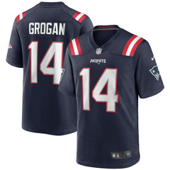 Steve Grogan New England Patriots Game Retired Player Jersey - Navy - Nike