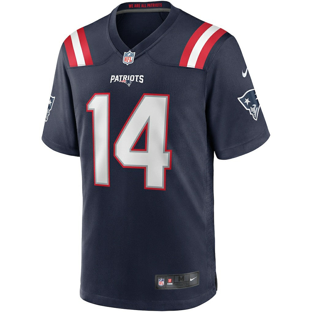 Steve Grogan New England Patriots Game Retired Player Jersey - Navy - Nike