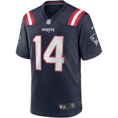 Steve Grogan New England Patriots Game Retired Player Jersey - Navy - Nike