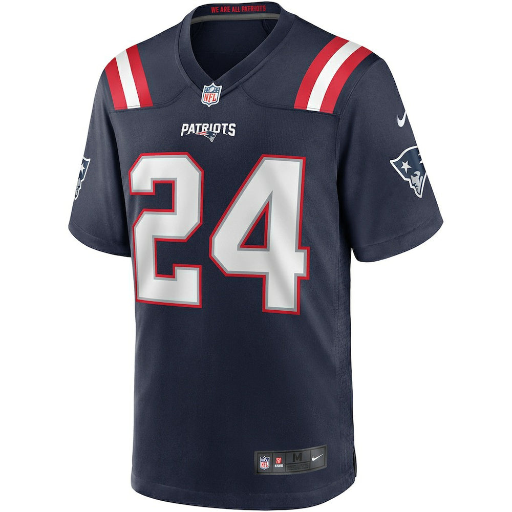 Ty Law New England Patriots Game Retired Player Jersey - Navy - Nike