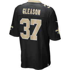 Steve Gleason New Orleans Saints Game Retired Player Jersey - Black - Nike