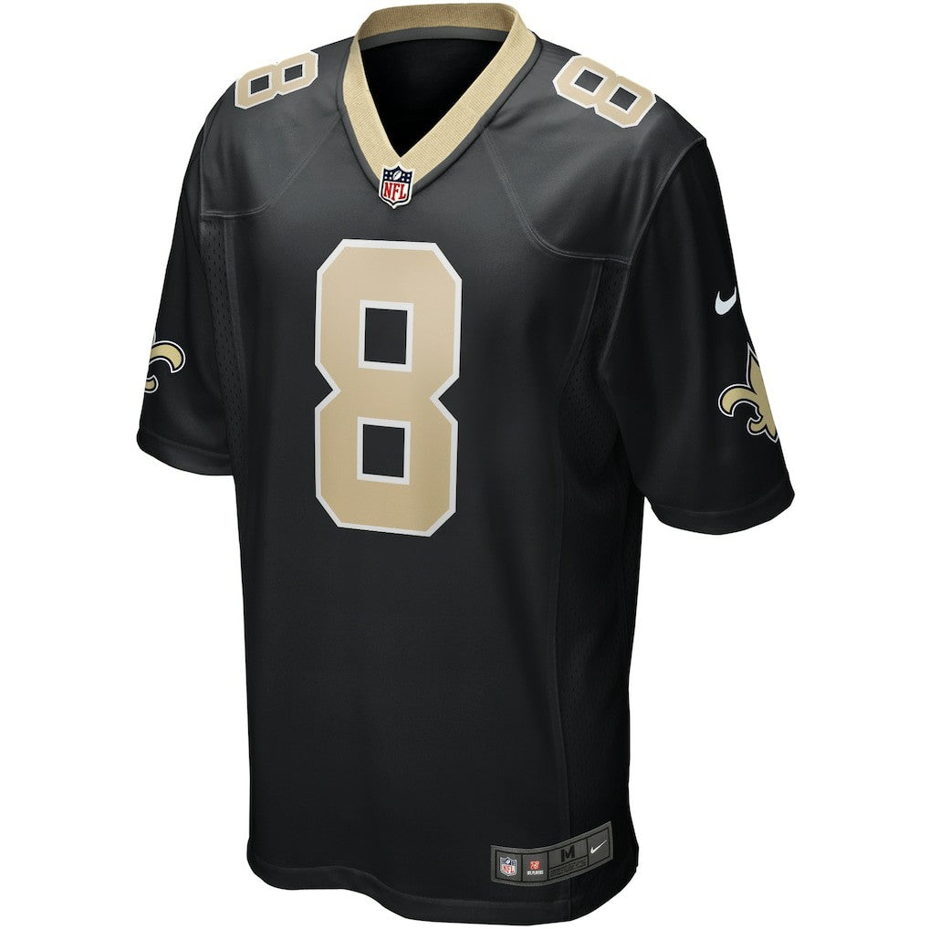 Archie Manning New Orleans Saints Game Retired Player Jersey - Black - Nike
