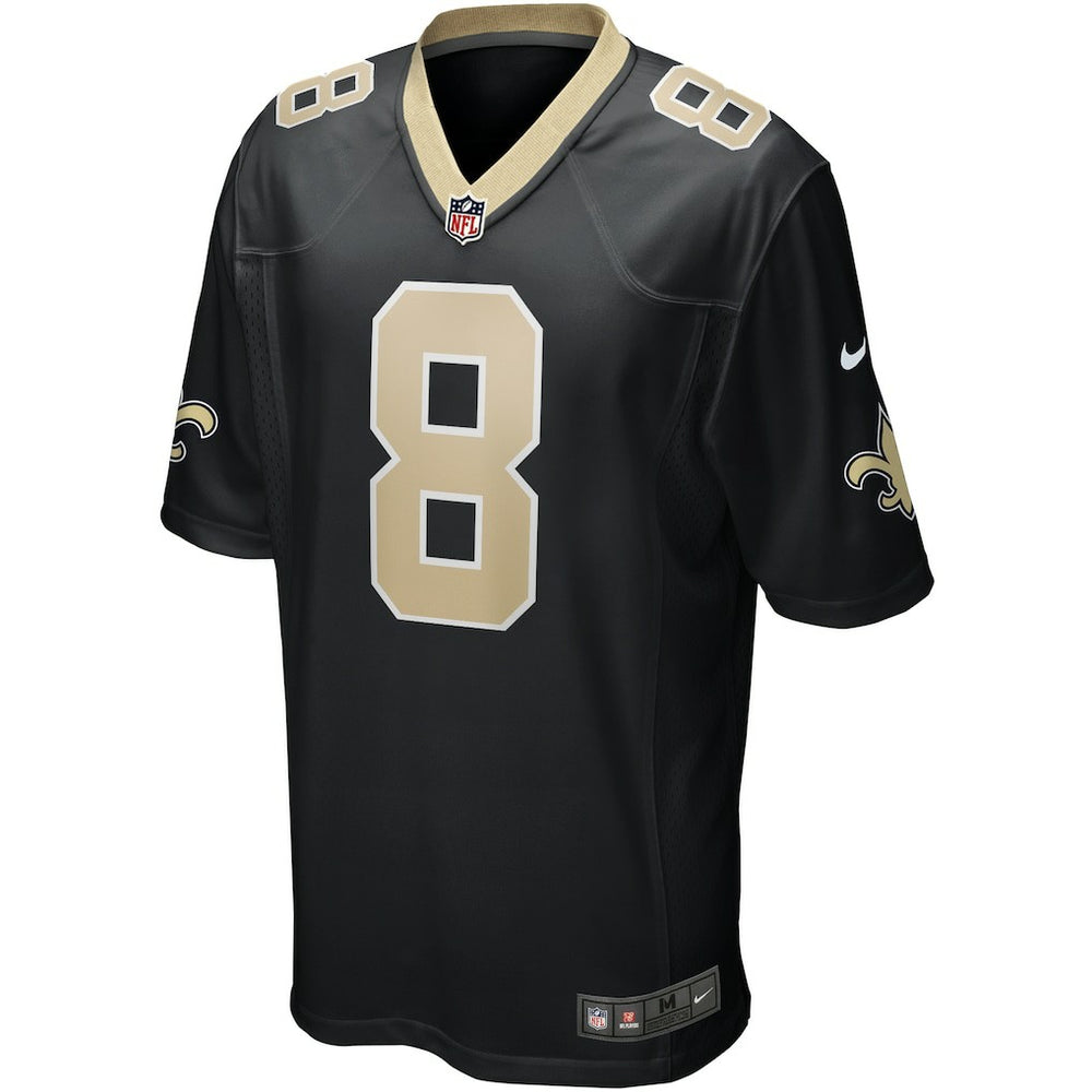 Archie Manning New Orleans Saints Game Retired Player Jersey - Black - Nike