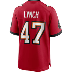 John Lynch Tampa Bay Buccaneers Game Retired Player Jersey - Red - Nike