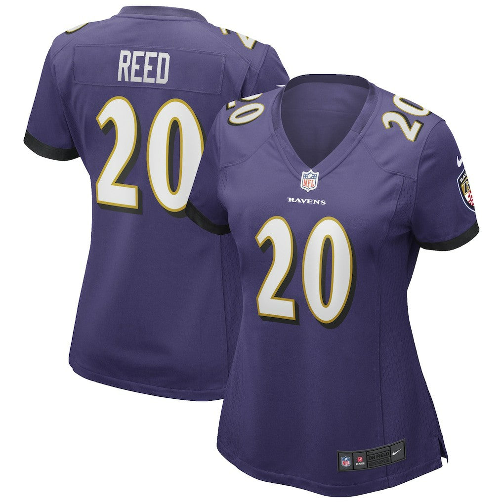Ed Reed Baltimore Ravens Women's Game Retired Player Jersey - Purple - Nike