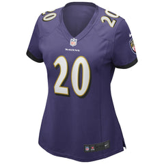 Ed Reed Baltimore Ravens Women's Game Retired Player Jersey - Purple - Nike