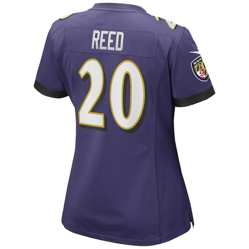 Ed Reed Baltimore Ravens Women's Game Retired Player Jersey - Purple - Nike