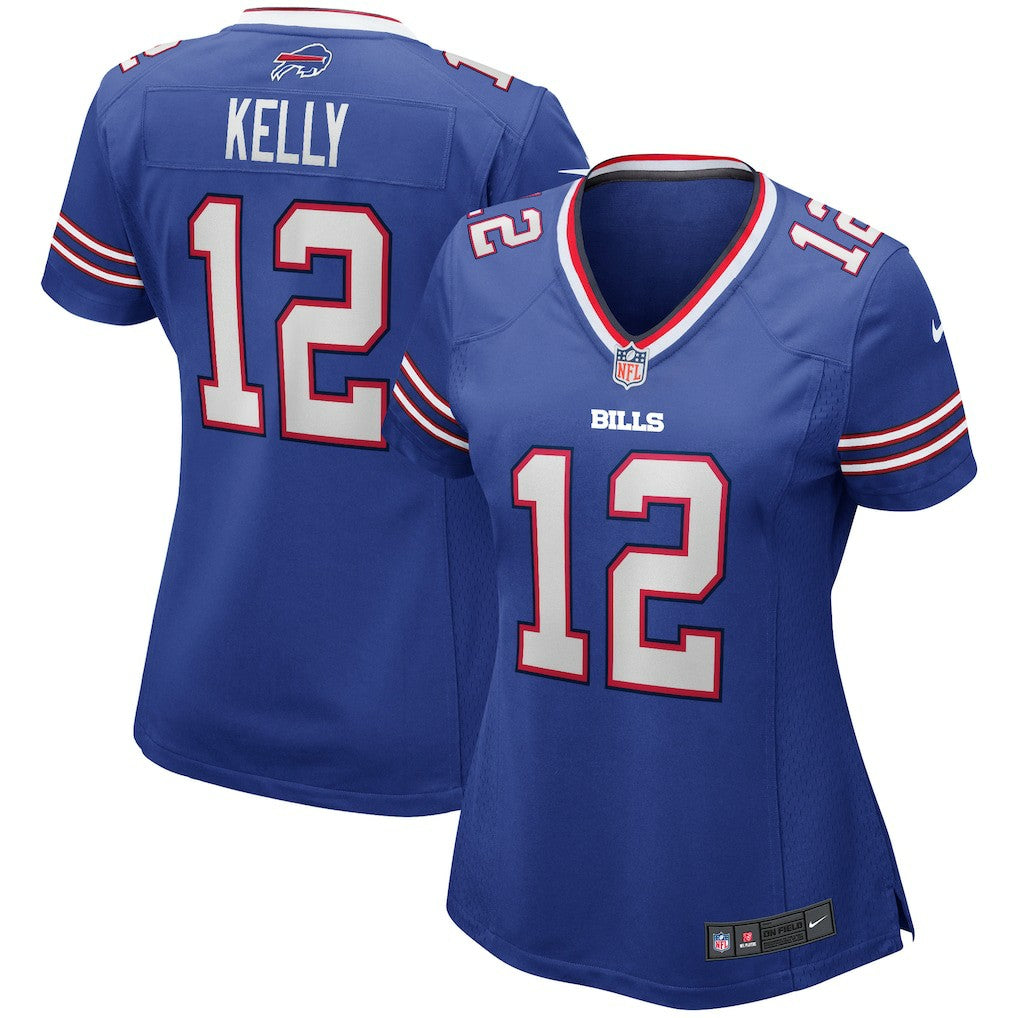 Jim Kelly Buffalo Bills Women's Game Retired Player Jersey - Royal - Nike