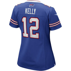Jim Kelly Buffalo Bills Women's Game Retired Player Jersey - Royal - Nike