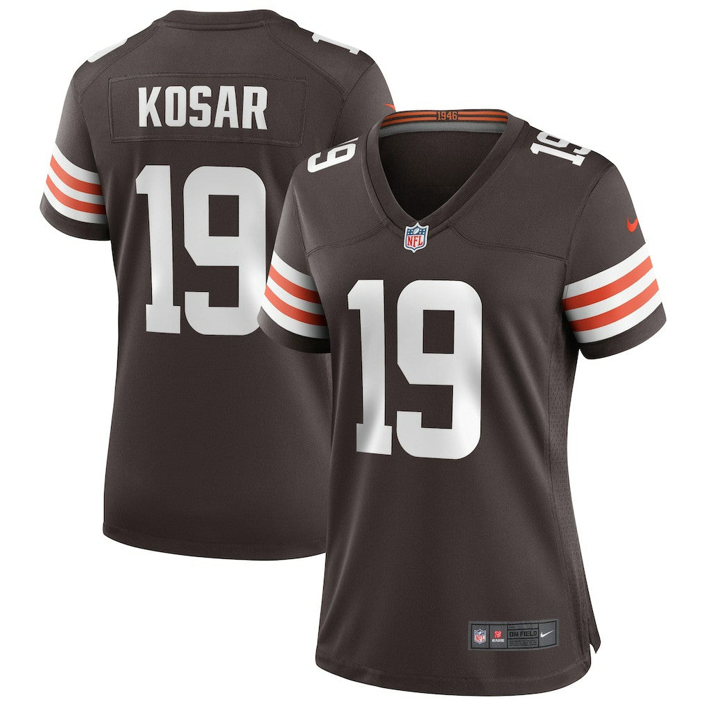 Bernie Kosar Cleveland Browns Women's Game Retired Player Jersey - Brown - Nike