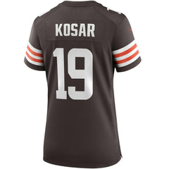 Bernie Kosar Cleveland Browns Women's Game Retired Player Jersey - Brown - Nike