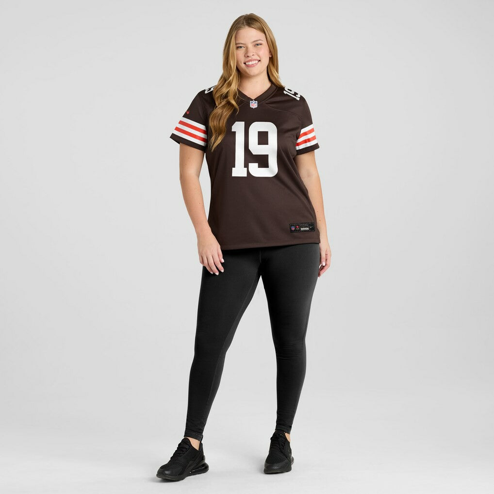 Bernie Kosar Cleveland Browns Women's Game Retired Player Jersey - Brown - Nike