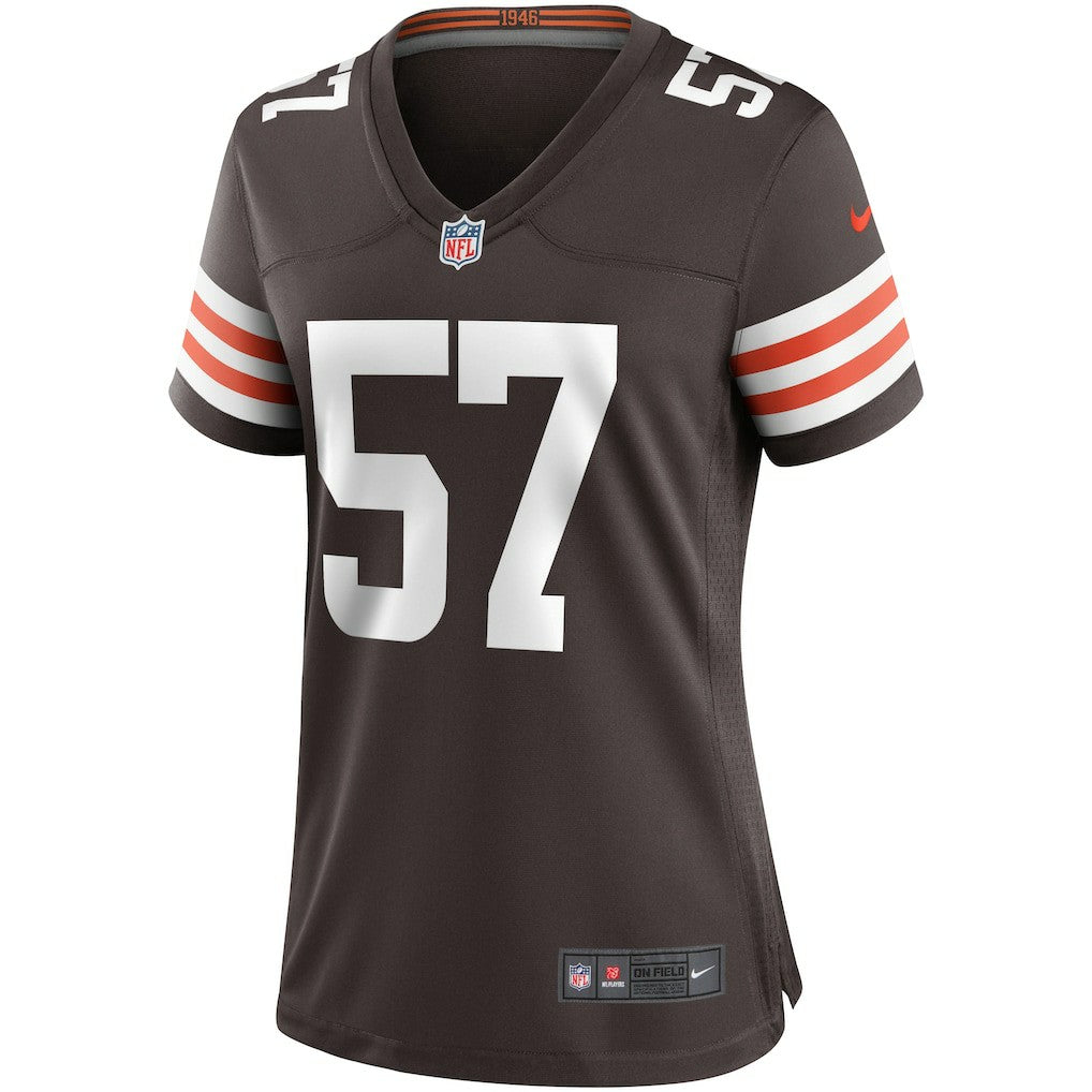 Clay Matthews Cleveland Browns Women's Game Retired Player Jersey - Brown - Nike