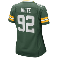 Reggie White Green Bay Packers Women's Game Retired Player Jersey - Green - Nike