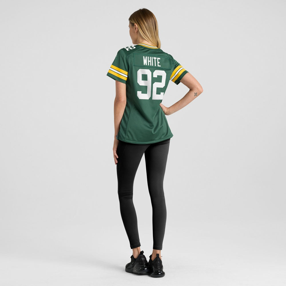 Reggie White Green Bay Packers Women's Game Retired Player Jersey - Green - Nike