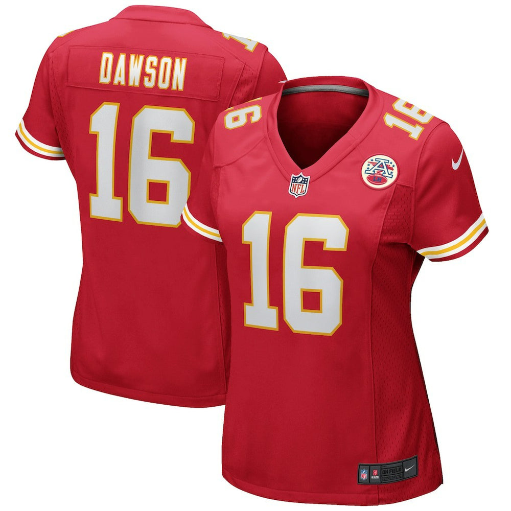 Len Dawson Kansas City Chiefs Women's Game Retired Player Jersey - Red - Nike