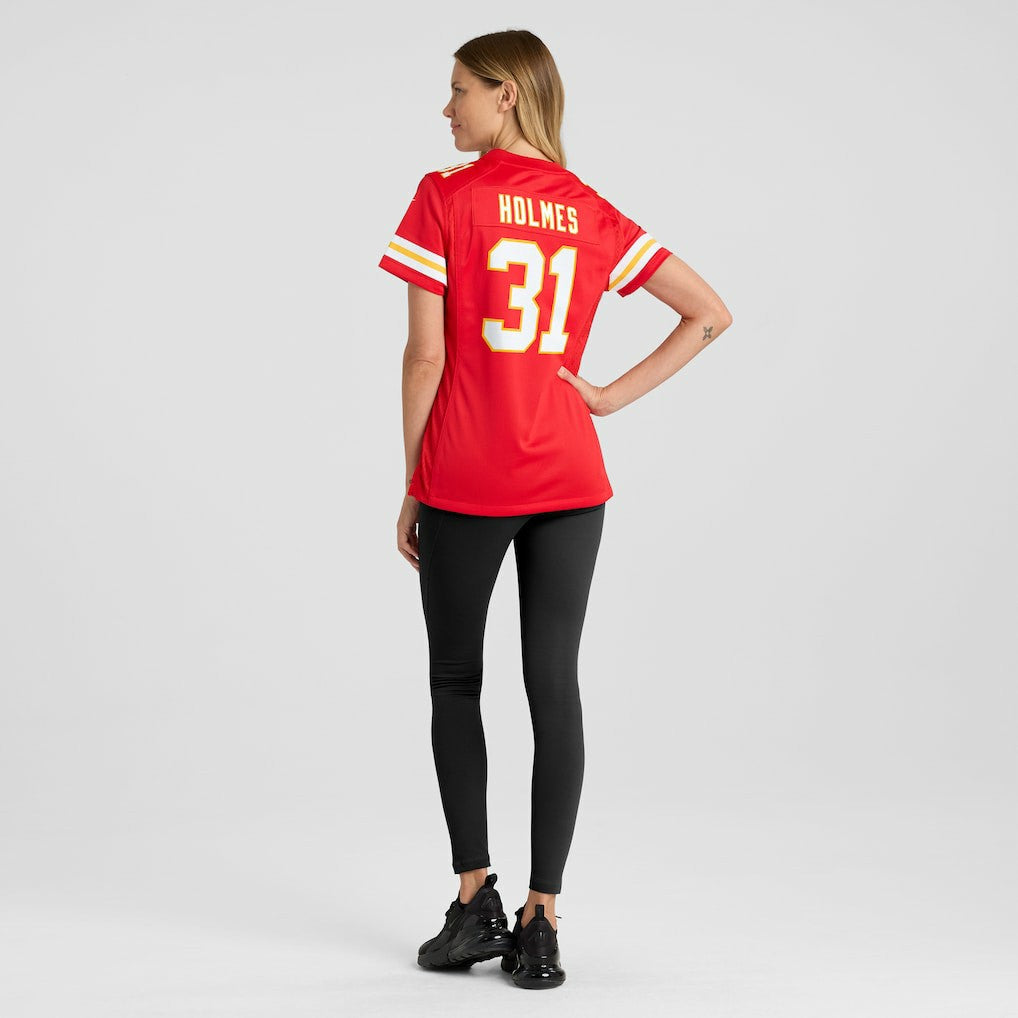 Priest Holmes Kansas City Chiefs Women's Game Retired Player Jersey - Red - Nike