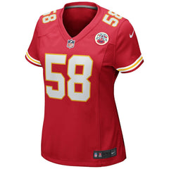 Derrick Thomas Kansas City Chiefs Women's Game Retired Player Jersey - Red - Nike