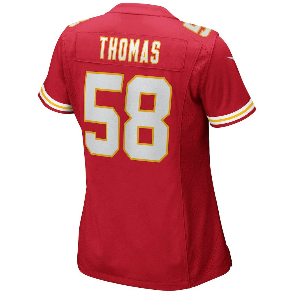 Derrick Thomas Kansas City Chiefs Women's Game Retired Player Jersey - Red - Nike