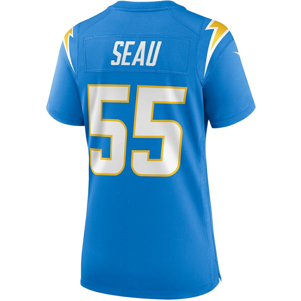 Junior Seau Los Angeles Chargers Women's Game Retired Player Jersey - Powder Blue - Nike