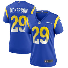 Eric Dickerson Los Angeles Rams Women's Game Retired Player Jersey - Royal - Nike