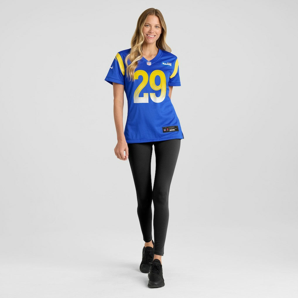 Eric Dickerson Los Angeles Rams Women's Game Retired Player Jersey - Royal - Nike